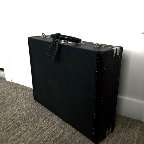 LOUIS VUITTON president trunk briefcase leather - Picture 8 of 8